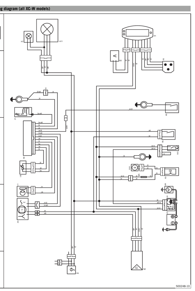 Ktm Wiring Schematic Wiring Diagram